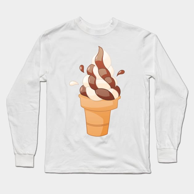 Icecream Time Long Sleeve T-Shirt by nickelcurry